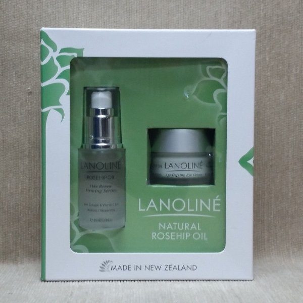 Lanoline RoseHip Oil Renew Firming Eye Serum 1.18 oz & Age Eye Cream 1.056 oz