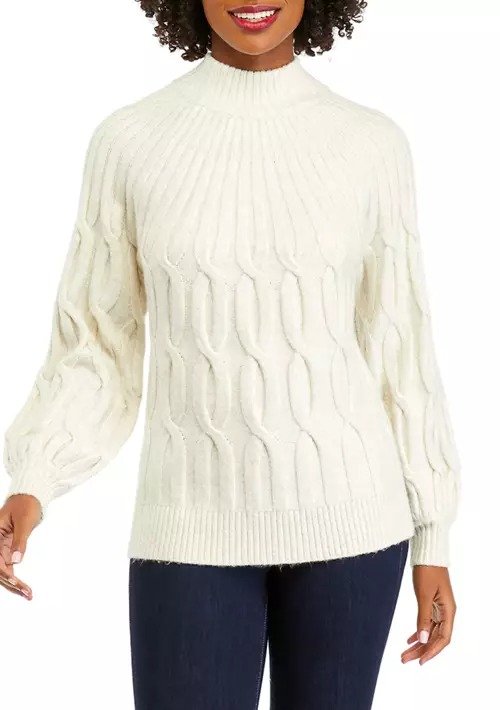 Women's Cascade Cable Knit Sweater