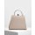 Taupe Orb Detail Push Lock Handbag | CHARLES & KEITH