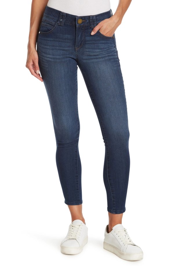 Ab Technology Ankle Skinny Jeans