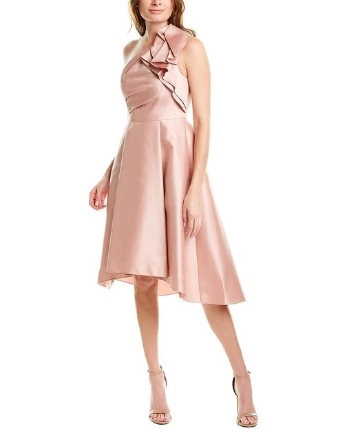 Adrianna Papell One-Shoulder Cocktail Dress