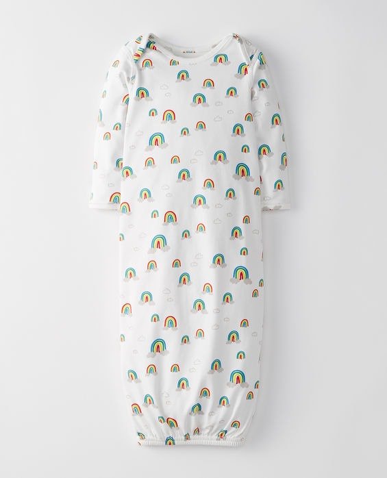 Little Sleeper Gown In Organic Pima Cotton
