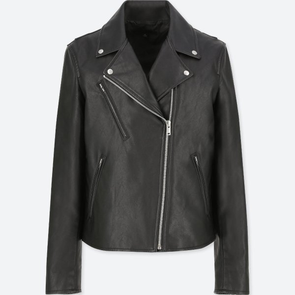 WOMEN SYNTHETIC LEATHER RIDERS JACKET