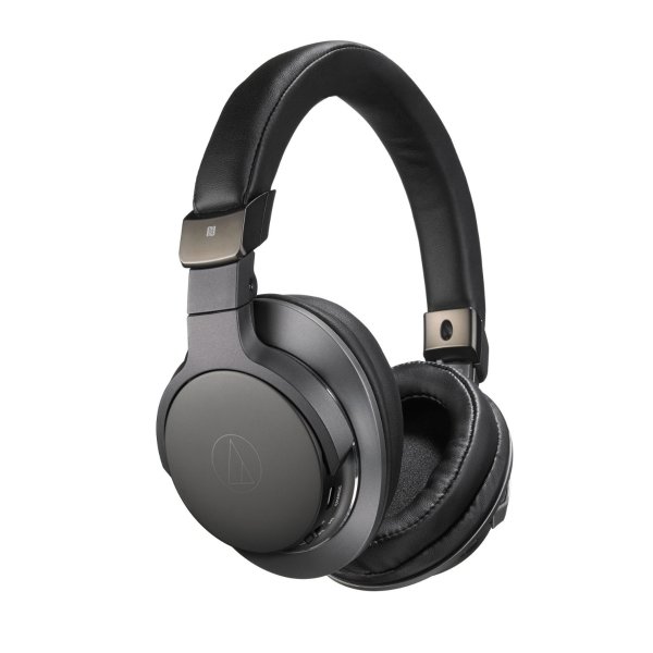 ATH-SR6BTBK Bluetooth Wireless Over-Ear High-Resolution Headphones (Certified Refurbished)
