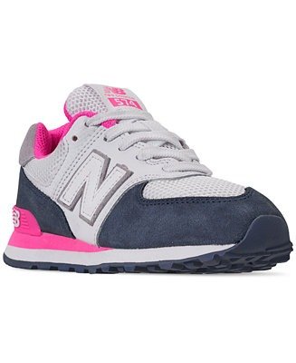 Girls' 574 Casual Sneakers from Finish Line
