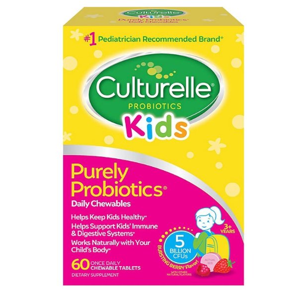 Kids Purely Probiotic Daily Chewables (60 ct.) - Sam's Club