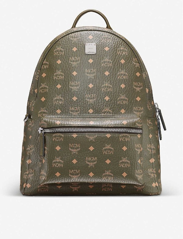Stark medium coated-canvas backpack