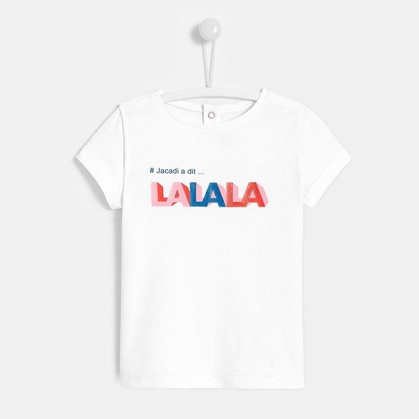 Girl slogan t-shirt