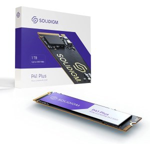 Solidigm P41 Plus 1TB PCIe4.0 x4 QLC 固态硬盘