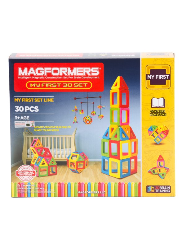 30pc My First Magnetic Construction Set