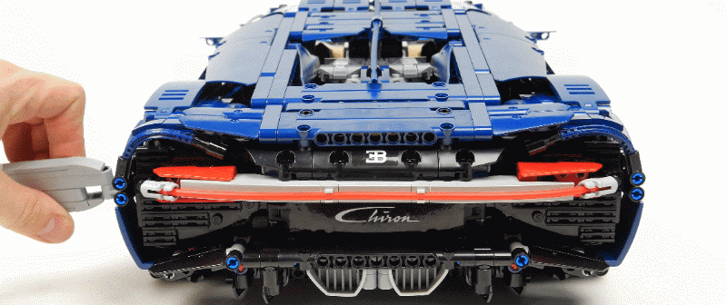 LEGO 乐高 42083 机械组系列布加迪Chiron超级跑车 - 12