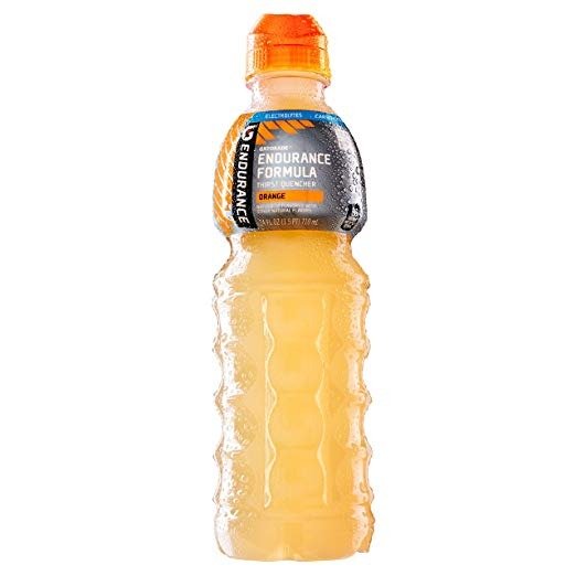 Thirst Quencher, Endurance Formula, Orange, 24 Ounce Bottles, 12 Count