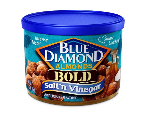 Blue Diamond Almonds 盐醋口味杏仁 6oz 12罐