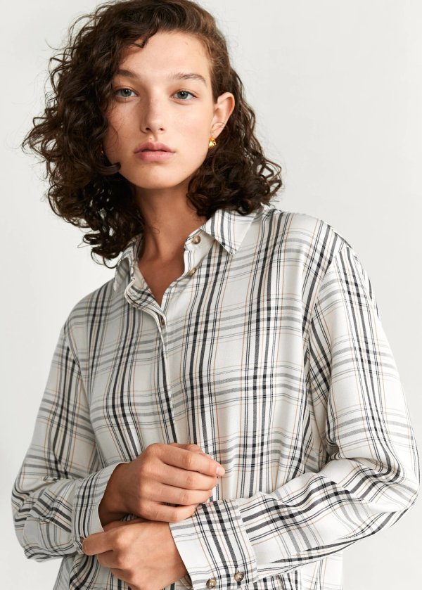 Checked print shirt - Women | OUTLET USA