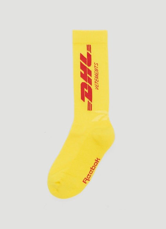 DHL Socks in Yellow | LN-CC