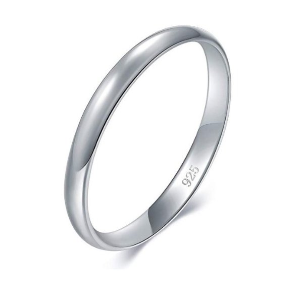 BORUO 925 Sterling Silver Ring @Amazon.com