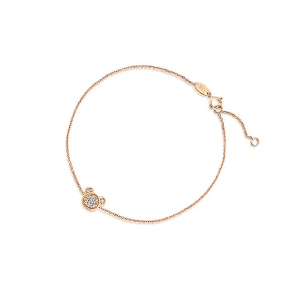 Minty Collection 18K Rose Gold Diamond Bracelet | Chow Sang Sang Jewellery eShop