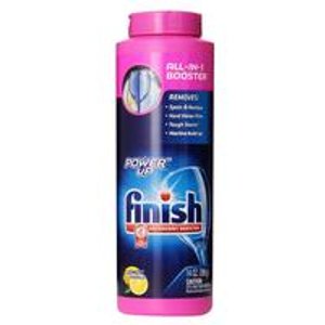 Finish Power Up Rinse Aid, Dishwasher Booster Agent, 14 Ounce