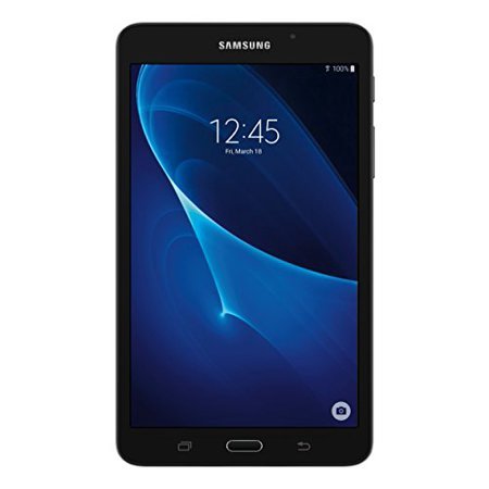 Galaxy Tab A 7" 8GB Android 5.1 WiFi Tablet w/ Micro SD Card Slot - Black - SM-T280NZKAXAR