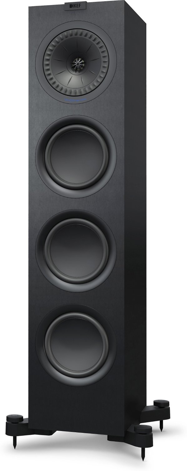 KEF Q750 (Black) Floor-standing speaker at Crutchfield