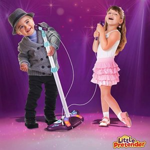 史低价：Little Pretender 儿童卡拉OK玩具套装，带超炫舞台闪灯效果