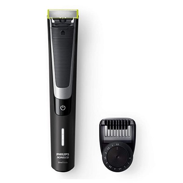 Norelco Oneblade Pro Hybrid Electric Trimmer and Shaver, Black