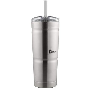 Bubba Straw Envy S Vacuum-Insulated Stainless Steel Tumbler, 24 oz
