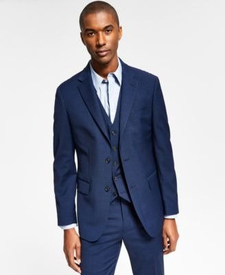 Men's Modern-Fit TH Flex Stretch Solid Suit