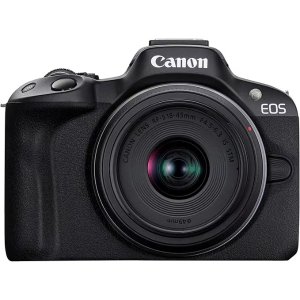 立省£100！Canon EOS R50 Black 相机+镜头