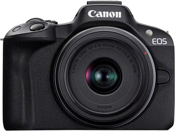 Canon EOS R50 Black 相机+镜头