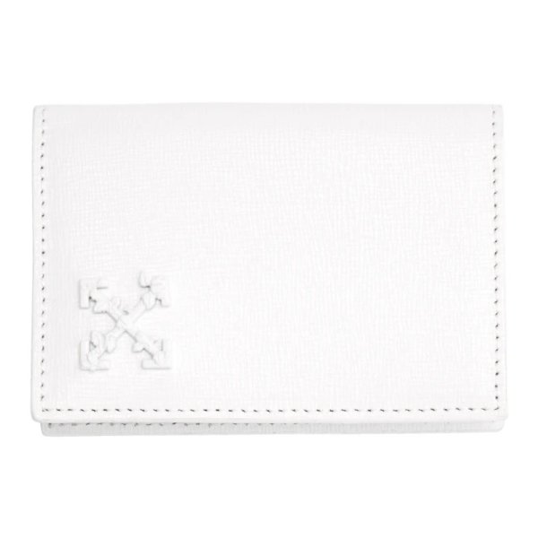 - White Leather Card Holder