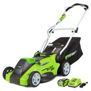 GreenWorks G-MAX Mower, 40V 4 AH Li-Ion Battery and Charger Inc