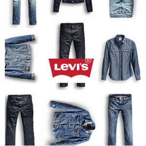 Levis 全场男女儿童各式服装促销