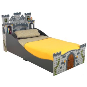 KidKraft Boy's Medieval Castle Toddler Bed