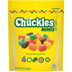 Chuckles Mini Jelly Candy, 10 Ounce, Pack of 6