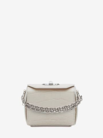 Women's Ivory Box Bag 16 | Alexander McQueen