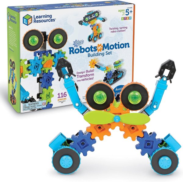 Gears! Gears! Gears! Robots in Motion Building Set