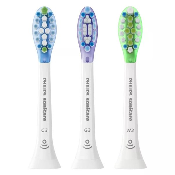 Premium Variety Pack (Whitening, Gum & Plaque) Replacement Electric Toothbrush Head - 3pk