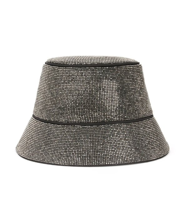 Hematite Crystal Mesh Bucket Hat