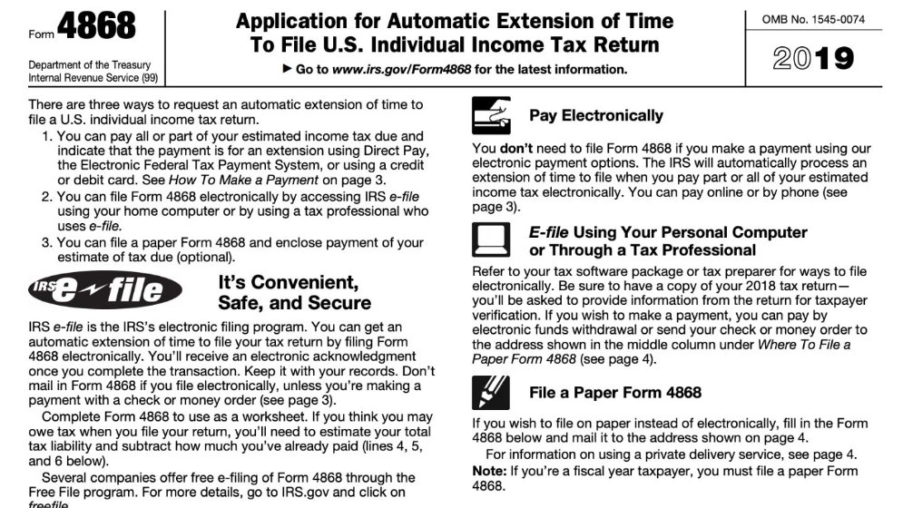 Guidelines For Requesting An Extension Of Time To File 2017, 51 OFF