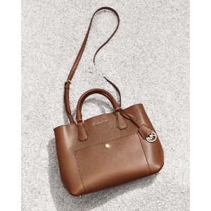 MICHAEL Michael Kors	 Greenwich Large Leather Tote Bag