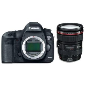 Canon EOS 5D Mark III Digital SLR Camer w/ Canon 24-105mm f/4L IS USM AF Lens
