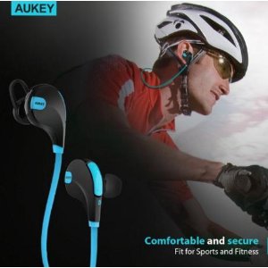 Aukey Bluetooth 4.1 Wireless Stereo Sport Headphones