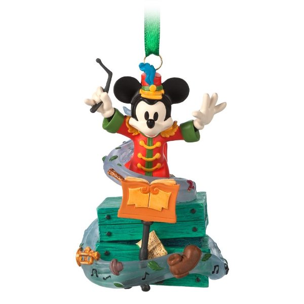 Mickey Mouse Musical Living Magic Sketchbook Ornament – The Band Concert – Disney100 Special Moments | shopDisney