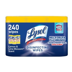 Lysol 杀菌消毒湿巾 3X80片