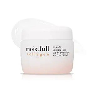 Moistfull Collagen Sleeping Pack 100ml #22 | Moist Smooth Skin| Facial Moisturizing Care Night Cream Makes Your Skin Bouncy & Dewy | Facial Lotion for Dry, Sensitive, Oily Skin | K-beauty