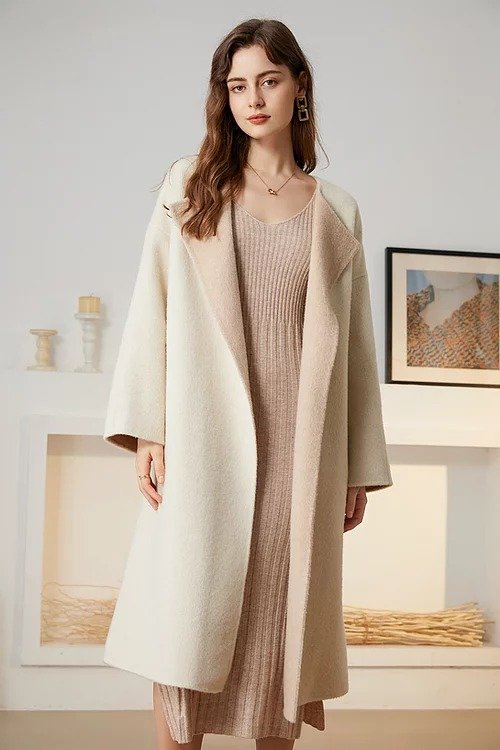 | Blanche Scarf Coat