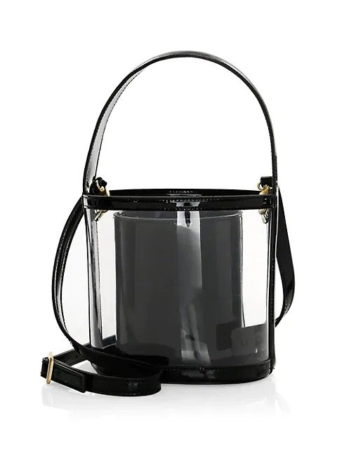 Bissett Translucent Crossbody Bucket Bag