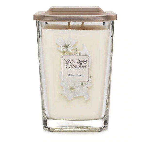 Yankee Candle Sheer Linen Elevation Candle