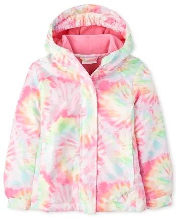 Girls Long Sleeve Print 3 In 1 Jacket | The Children's Place - BRIGHT PINK